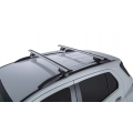Rhino Rack JA6019 Vortex SX Silver 2 Bar Roof Rack for Holden Trax TJ 5dr SUV with Raised Roof Rail (2013 to 2020) - Raised Rail Mount