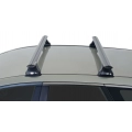 Rhino Rack JA2210 Vortex 2500 Black 2 Bar FMP Roof Rack for Mazda CX-7 ER 5dr SUV with Bare Roof (2006 to 2012) - Factory Point Mount