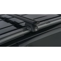 Rhino Rack JA8145 Vortex SX Black 2 Bar Roof Rack for Ford Everest UA 5dr SUV with Flush Roof Rail (2015 to 2022) - Raised Rail Mount