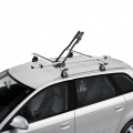 Cruz Race silver roof mounted bike carrier x 3 with matching locks (940-014)