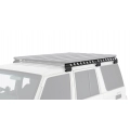 Rhino Rack JC-01673 Pioneer 6 Platform (1900mm x 1380mm) with Backbone suits Toyota Land Cruiser 5dr 76 Series Wagon with Rain Gutter (2007 onwards) - Factory Point Mount