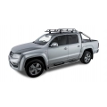 Rhino Rack JB0764 Pioneer Tradie (1528mm x 1236mm) for Volkswagen Amarok 2H 4dr Ute with Bare Roof (2011 to 2023) - Factory Point Mount