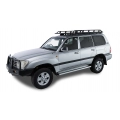 Rhino Rack JB0097 Pioneer Tradie (2128mm x 1426mm) suits Toyota Land Cruiser 5dr 100 Series with Bare Roof (1998 to 2007) - Factory Point Mount
