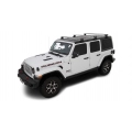 Rhino Rack JB0102 Vortex RL110 Silver 3 Bar Roof Rack for Jeep Wrangler JL 4dr SUV with Rain Gutter (2019 onwards) - Gutter Mount