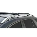 Rhino Rack JA8344 Vortex StealthBar Black 2 Bar Roof Rack for Mercedes Benz M Class W166 5dr SUV with Raised Roof Rail (2012 to 2015) - Raised Rail Mount