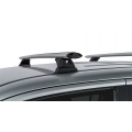 Rhino Rack JA9611 Vortex RCH Silver 2 Bar Roof Rack for Volkswagen Amarok 2H 4dr Ute with Bare Roof (2011 to 2023) - Factory Point Mount