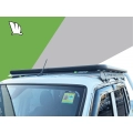 Wedgetail Platform Roof Rack 1400mm x 1450mm for Mahindra Pikup 4dr Dual Cab with Bare Roof (2007 Onwards) - Custom Point Mount