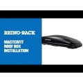 Rhino Rack MasterFit Roof Box 320L (Black) RMFT320