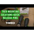 Tred Quick Release Mounting Pins 162.5mm (Pair) T2QP162