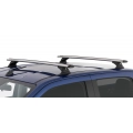 Rhino Rack JC-00566 Vortex RCH Silver 2 Bar Roof Rack for Isuzu D-Max LS-M/LS-U/SX 4dr Ute with Bare Roof (2020 onwards) - Factory Point Mount
