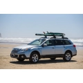 Yakima Jetstream 2 Bar Replacement For Subaru Outback With Factory Fold Away Rails (2014 to 2020) for Subaru Outback 5th Gen 5dr Wagon with Raised Roof Rail (2014 to 2020) - Factory Point Mount