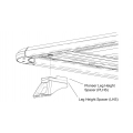 Rhino Rack Pioneer Leg Height Spacers PLHS1