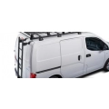 CRUZ rear door removable ladder for Vauxhall Vivaro L2H1 (III/X82) LWB Low Roof with Bare Roof (2014 to 2019) - Factory Point Mount
