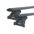 Rhino Rack JA2250 Vortex RLTF Black 2 Bar Roof Rack for Ford Escape BA-ZD 5dr SUV with Factory Fitted Track (2001 to 2012) - Track Mount