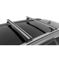 Rhino Rack JB1625 Vortex RCL Silver 2 Bar Roof Rack for Hyundai Santa Fe TM 5dr SUV with Flush Roof Rail (2018 onwards) - Factory Point Mount