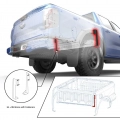 EGRs Ford Ranger RA and Volkswagen Amarok 2022- J-Brace Kit for Canopies - KIT-RNGR-JBRACE