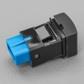 Stedi Square Type Push Switch To Suit Stedi Fascia Panels - Light Bar SQUARE-TOY-BAR