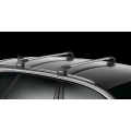 Thule Wingbar Edge Fixedpoint / Solid Roof Rails Silver- 959200