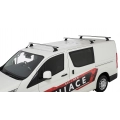 Rhino Rack JB1600 Vortex RCH Silver 3 Bar Roof Rack for Toyota Hiace H300 4dr LWB Low Roof with Bare Roof (2019 onwards) - Factory Point Mount
