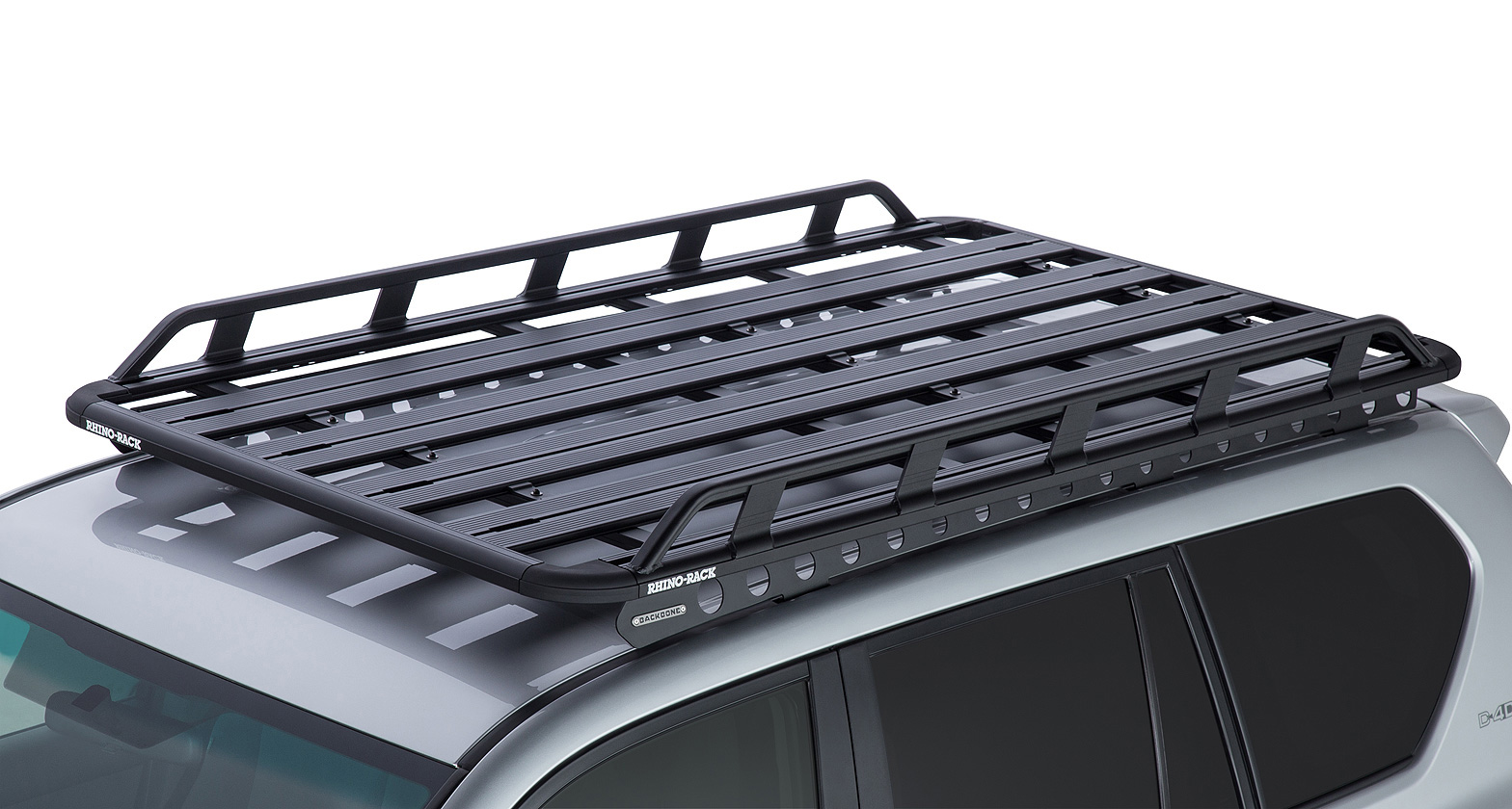 Rhino Rack JA8246 Pioneer Tradie (2128mm x 1236mm) for Toyota Land Cruiser Prado 5dr 150 Series with Bare Roof (2009 onwards) - Factory Point Mount