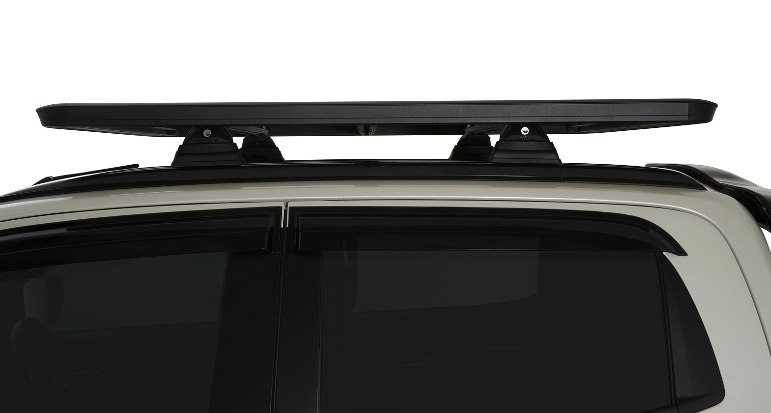 Rhino Rack JC-01841 Pioneer 6 Platform (1500mm x 1240mm) with RCL Legs for Jeep Grand Cherokee WL 5dr SUV with Flush Roof Rail (2021 onwards) - Factory Point Mount