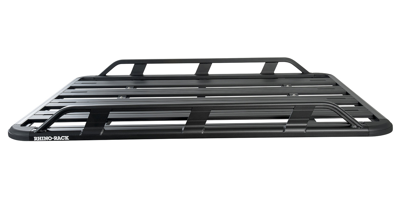 Rhino Rack JC-00302 Pioneer Tradie (1528mm x 1236mm) with Backbone for Toyota Hilux N80 4dr Ute with Bare Roof (2015 onwards) - Track Mount