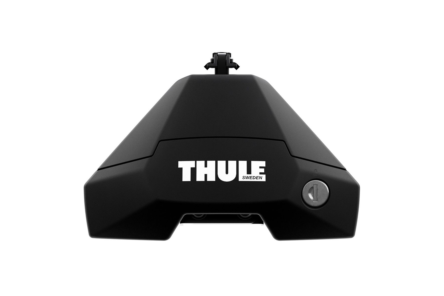 Thule WingBar Evo Silver 2 Bar Roof Rack for Ford Ranger PX-PX2-PX3 4dr Ute with Bare Roof (2011 to 2022) - Clamp Mount