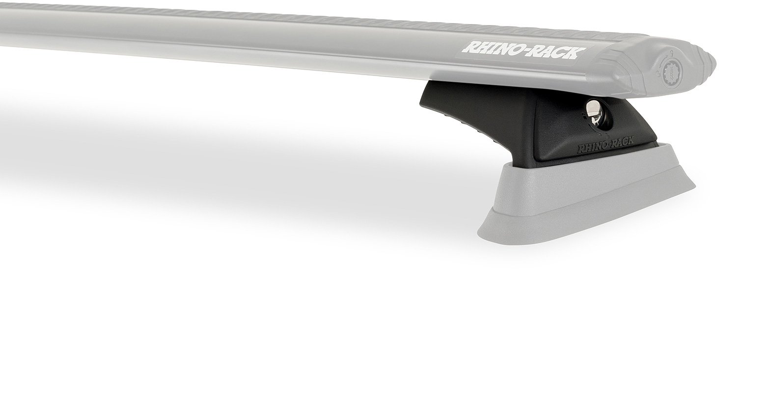 Rhino Rack JC-01647 Pioneer 6 Platform (1800mm x 1430mm) with RCL legs for Jeep Wrangler JL 4dr SUV with Rain Gutter (2019 onwards) - Custom Point Mount
