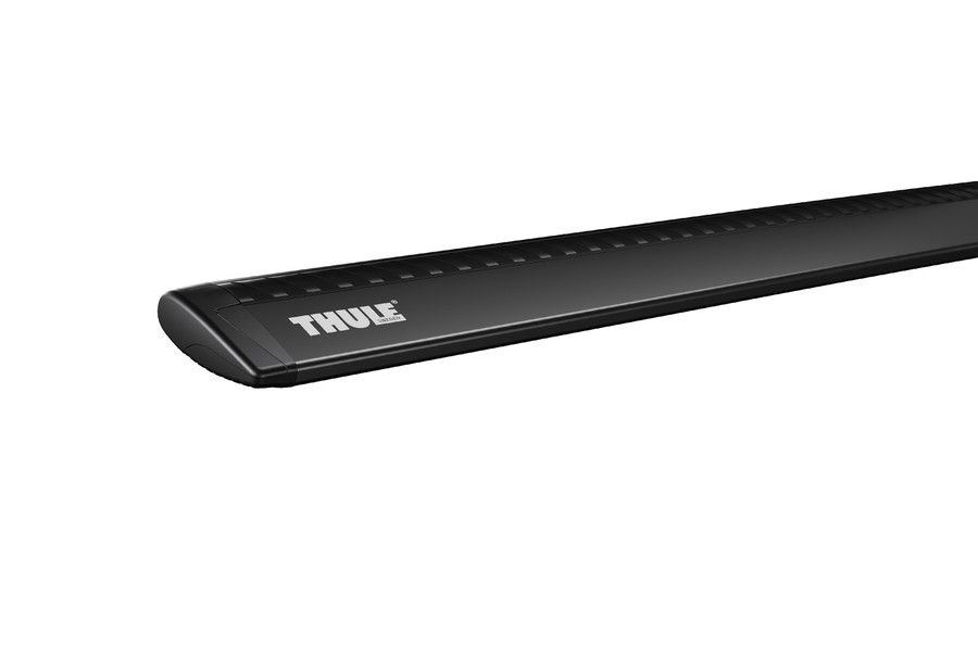 Thule 753 Wingbar Black Roof Racks for Hyundai Santa Fe CM 5dr SUV with Bare Roof (2006 to 2012) - Factory Point Mount