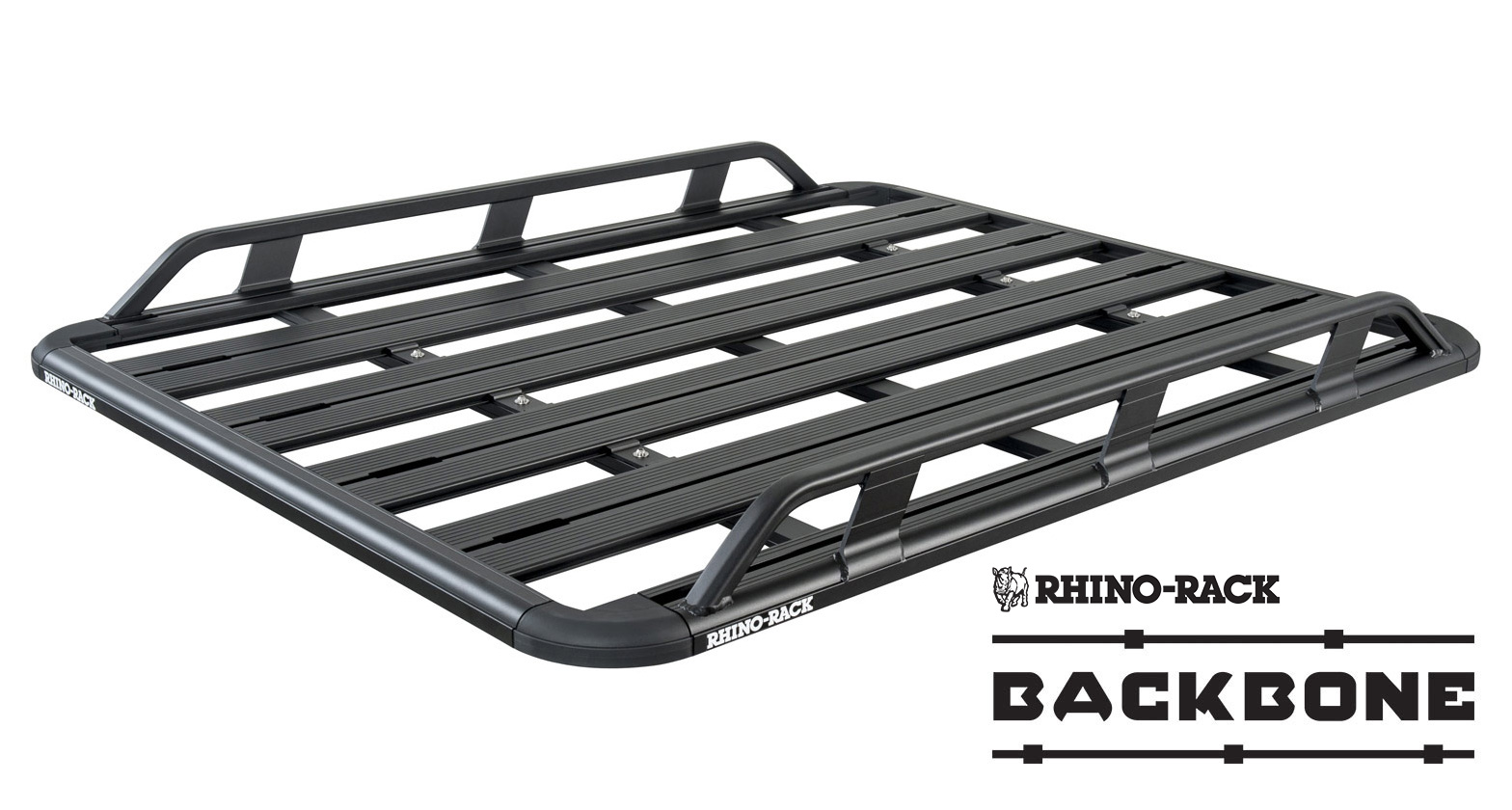 Rhino Rack JA9160 Pioneer Tradie (1528mm x 1236mm) for Mitsubishi Triton MQ-MR 4dr Ute with Bare Roof (2015 onwards) - Factory Point Mount