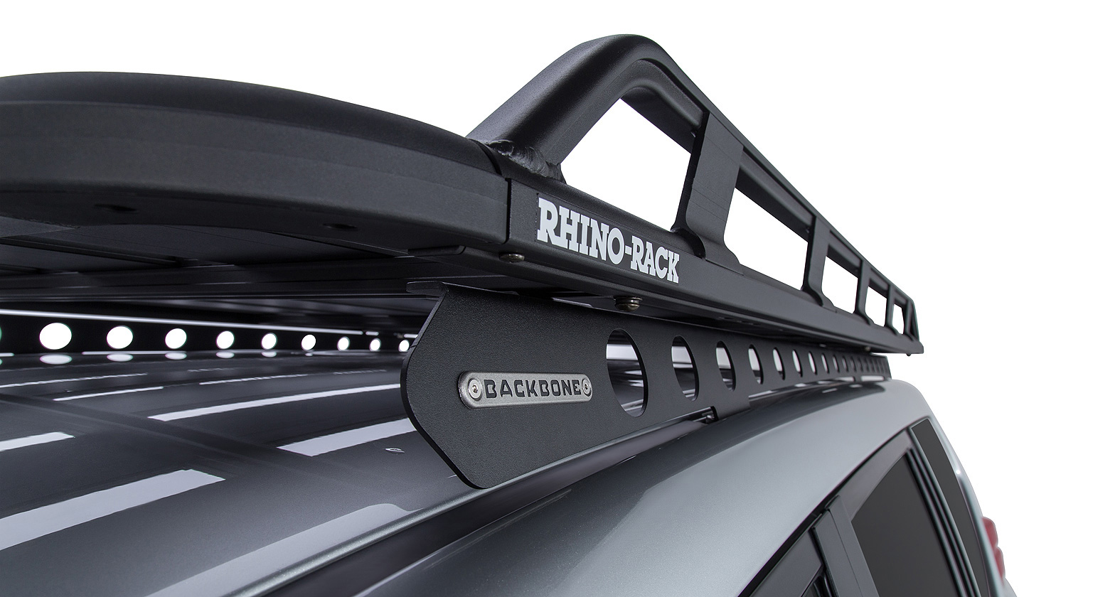 Rhino Rack JA8246 Pioneer Tradie (2128mm x 1236mm) for Toyota Land Cruiser Prado 5dr 150 Series with Bare Roof (2009 onwards) - Factory Point Mount