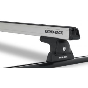 Heavy Duty RLT600 Silver 2 Bar Roof Rack | Rhino-Rack