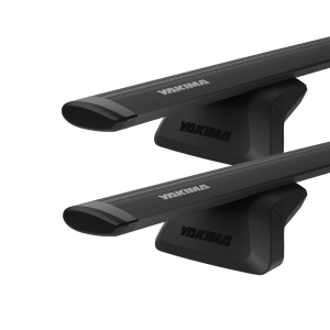 Yakima JetStream SightLine Black 2 Bar Roof Rack for Mitsubishi Triton MV (GSR) 4dr UTE with Flush Roof Rail (2024 onwards) - Flush Rail Mount