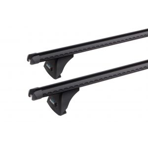 Prorack Heavy Duty Black 2 Bar Roof Rack for Mercedes Benz GLS X167 5dr SUV with Raised Roof Rail (2020 onwards) - Raised Rail Mount