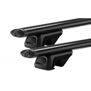 Rhino Rack JC-01539 Vortex RX Black 2 Bar Roof Rack for MERCEDES BENZ E Class 5dr Wagon with Raised Roof Rail (1995 to 2002)