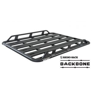 Rhino Rack Pioneer Tray 1528mm x 1236mm with Backbone JC-01257 for Isuzu D-max 4dr Crew Cab With Flush Roof Rails Removed 09/2020 - Onwards