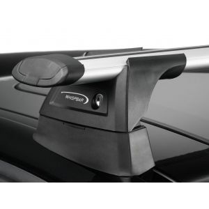 Small image of Yakima Aero ThruBar Silver 1 Bar Roof Rack for VOLKSWAGEN Amarok Single Cab 2dr Ute with Factory Mounting Point (2010 onwards)