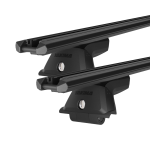 Yakima TrimHD SkyLine Black 2 Bar Roof Rack for Holden Astra AH 5dr Hatch with Bare Roof (2004 to 2009) - Factory Point Mount