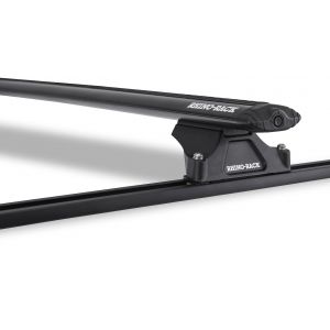 Rhino Rack JA8698 Vortex RLTP Trackmount Black 2 Bar Roof Rack for Ford Explorer UN-US 5dr SUV with Bare Roof (1995 to 2001) - Track Mount