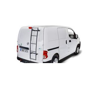 CRUZ rear door fixed ladder for Iveco Daily L1H1 (II) SWB Low Roof with Rain Gutter (1990 to 2000) - Custom Point Mount