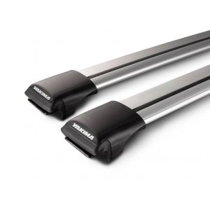 Small image of Yakima Aero RailBar Silver 2 Bar Roof Rack for BMW 3 Series E91 exc sunroof 5dr Wagon with Raised Roof Rail (2006 to 2012)