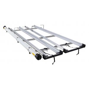 Rhino Rack JC-01119 - CSL Double 3.0m Ladder Rack System with Conduit for FORD Transit 2dr Custom SWB from 2014 - small image