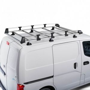 CRUZ Evo Rack Alu module 280 x 140 cm for MERCEDES BENZ Vito 2003 to 2014 SWB Low Roof with Factory Mounting Point