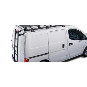 CRUZ rear door removable ladder for Vauxhall Movano L1H1 (IV) SWB Low Roof with Bare Roof (2021 onwards) - Factory Point Mount