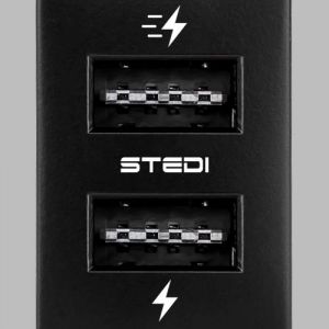 Stedi Short Type Dual USB To Suit Toyota DUALUSB-TOY-SHORT