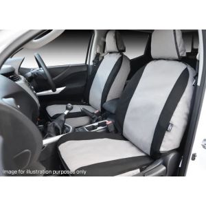 MSA MU-X – 04/17 to CURRENT – Front Twin Buckets (AIRBAG SEATS) + Console Cover + Integrated Lumbar Support - ID11
