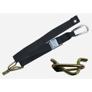 Safeguard Cargo Strap Hook and Keeper (2 Pack) SHK-100