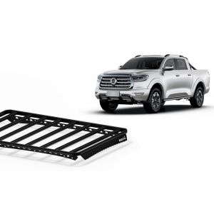 Wedgetail Platform Roof Rack (1400mm x 1300mm) for Great Wall Cannon 4dr Ute with Bare Roof (2020 onwards) - Custom Point Mount