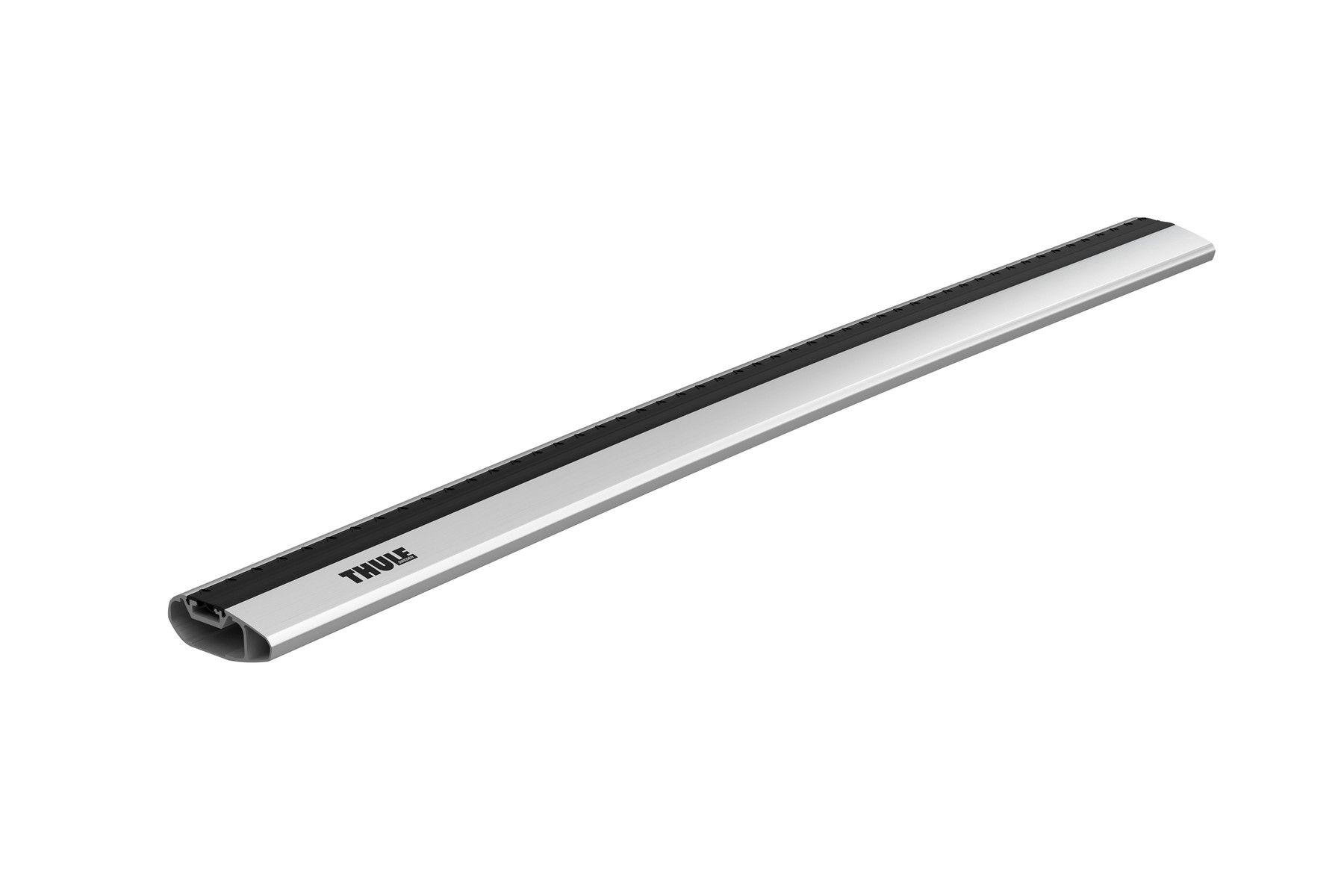 Thule WingBar Edge Silver 2 Bar Roof Rack for BMW 3 Series F31 5dr Wagon with Flush Roof Rail (2012 to 2019) - Flush Rail Mount