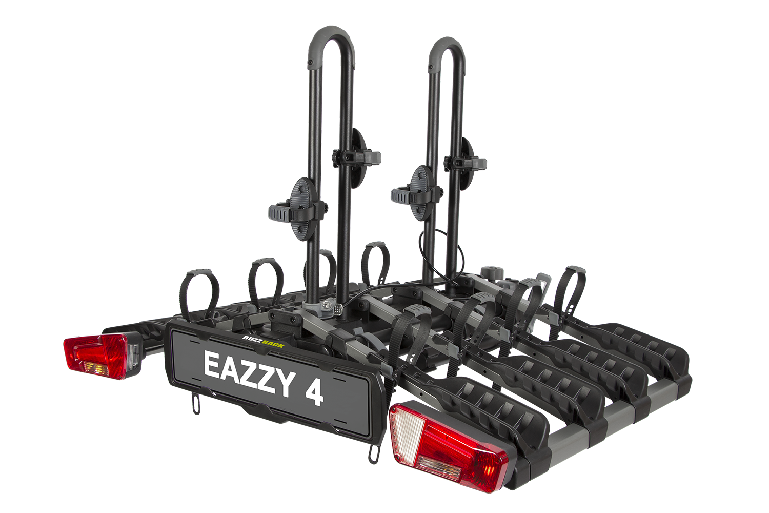 Buzzrack Eazzy 4 (Tow Ball) 4 Bike Platform Rack - BR-EAZZY-4